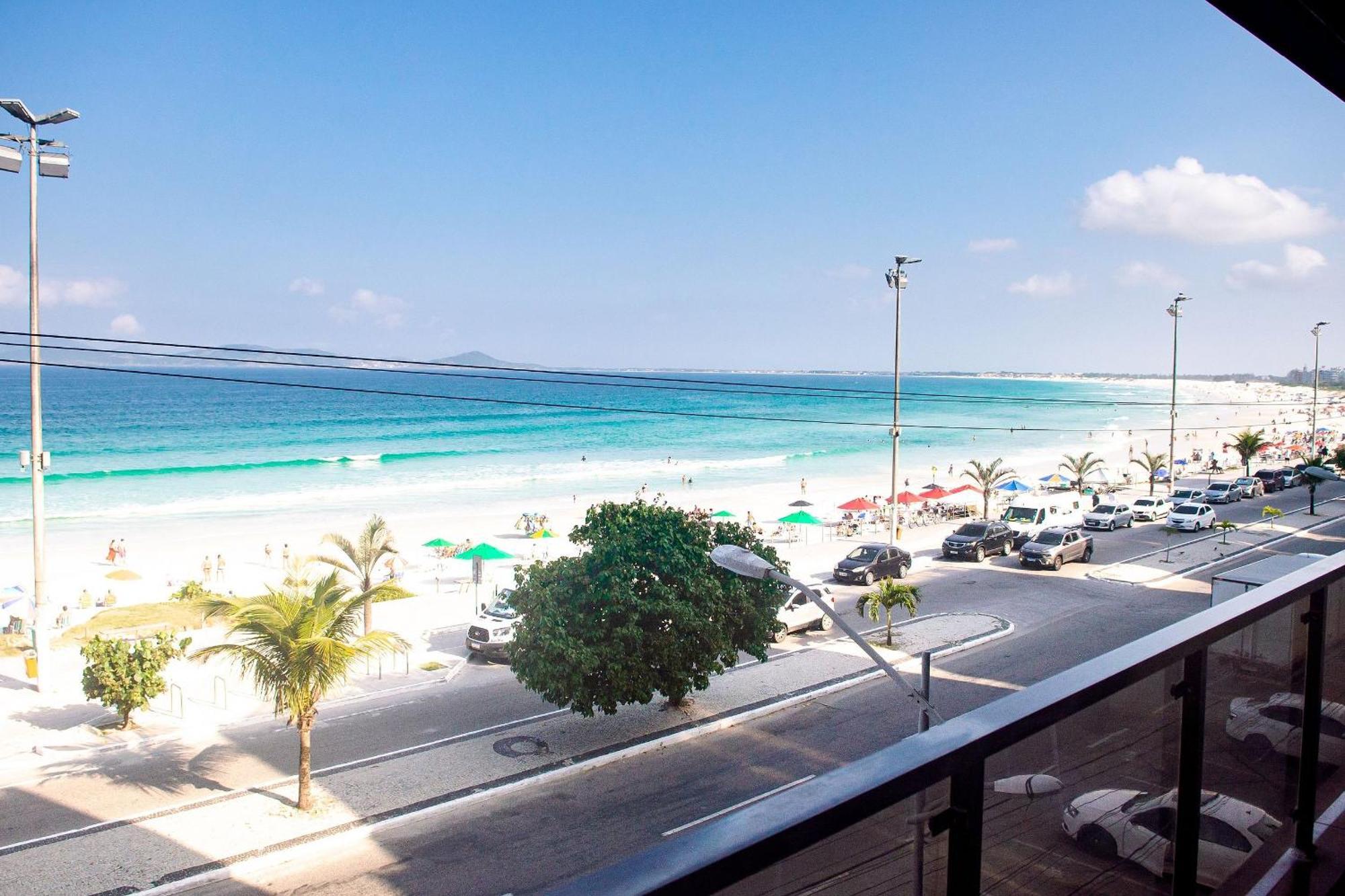 Lindo E Bem Localizado 3 Quartos De Frente P/ Mar - Praia Do Forte - Cf06 カボ・フリオ エクステリア 写真